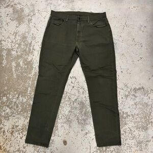 Uniqlo Stretch Skinny Chino Men’s XL Olive